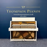 Grotrian-Steinweg 115 Upright Piano, Farrow & Ball Skimming Stone (Pre Owned 2011) | Thompson Pianos