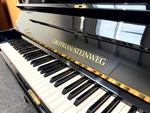 Grotrian-Steinweg 122V Upright Piano, Polished Ebony (Pre-Owned) | Thompson Pianos