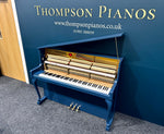 Schimmel Upright Piano (Stiffkey Blue) | Thompson Pianos