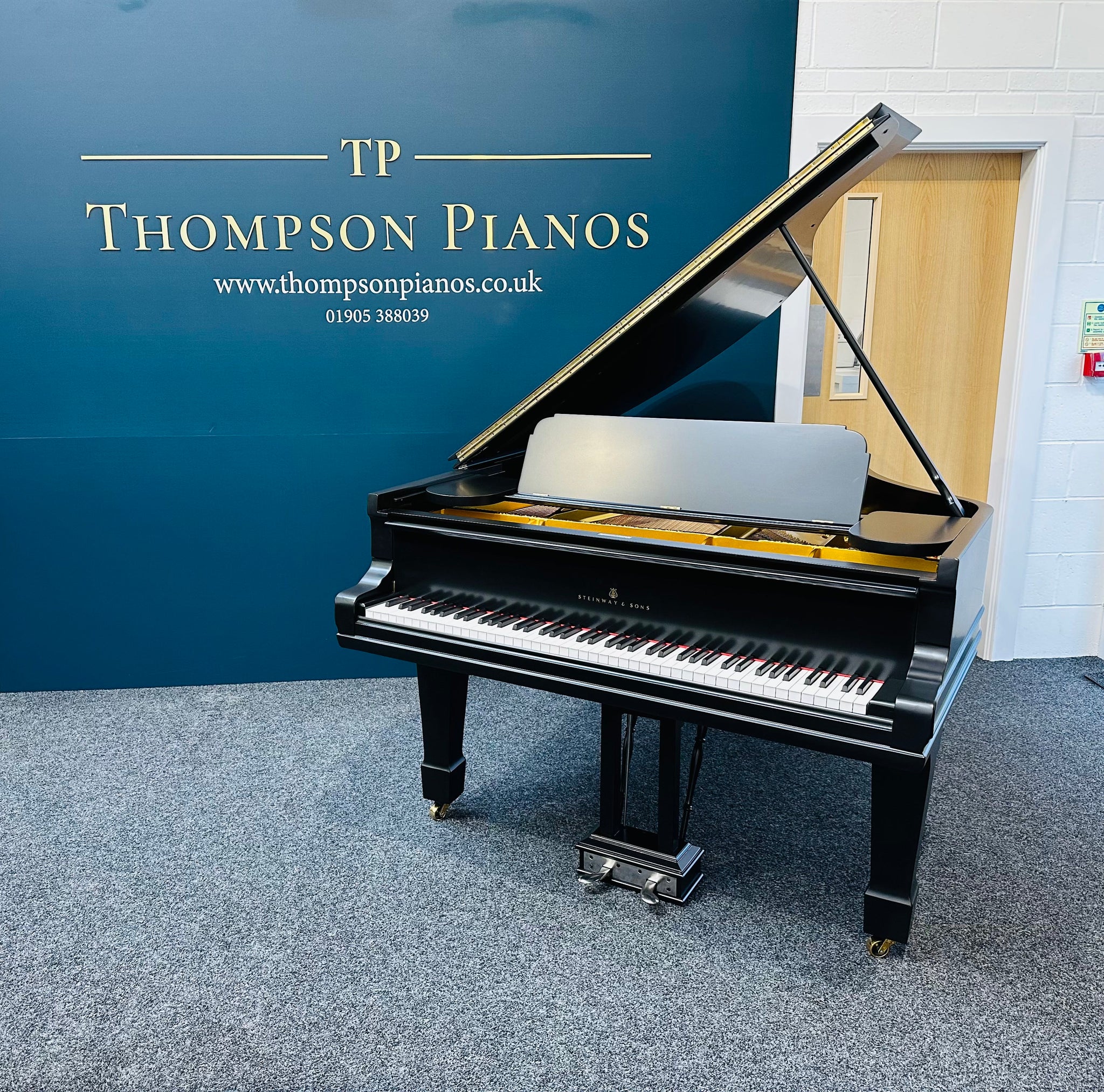 Steinway & Sons, Model A Grand Piano (Satin Ebony)