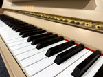 Yamaha M5J Upright Piano, Farrow & Ball Buff (Pre-Owned) | Thompson Pianos