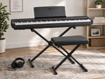 Yamaha P45 (Stand, Stool, Pedal & Carry Bag) WEEKLY RENTAL £6.25 | Thompson Pianos