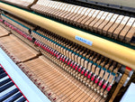 Yamaha U1A Upright Piano in Polished White – Made in Japan (1986/1987) – Reconditioned | Thompson Pianos