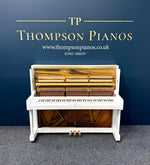Yamaha U1A Upright Piano in Polished White – Made in Japan (1986/1987) – Reconditioned | Thompson Pianos