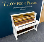 Yamaha U1A Upright Piano in Polished White – Made in Japan (1986/1987) – Reconditioned | Thompson Pianos