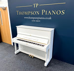 Yamaha U1A Upright Piano in Polished White – Made in Japan (1986/1987) – Reconditioned | Thompson Pianos