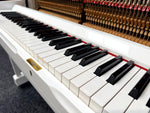 Yamaha U1A Upright Piano in Polished White – Made in Japan (1986/1987) – Reconditioned | Thompson Pianos