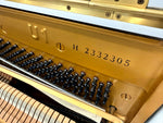 Yamaha U1H Upright Piano – Polished White – Reconditioned – Made in Japan (1977) | Thompson Pianos