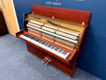 Yamaha YK 301 Upright Piano, Satin Mahogany (Pre Owned) | Thompson Pianos
